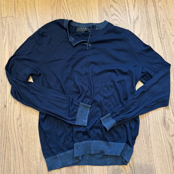 RAG AND BONE MENS SWEATER (LIKE NEW) - Picture 2 of 5